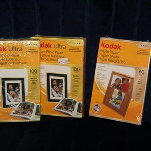 BRAND NEW **BUNDLE** Kodak Ultra Premium Photo Paper